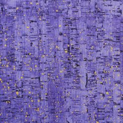 Purple Cork Print Quilt Metallic Cotton Fabric by Keepsake Calico