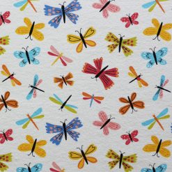 Multi Color Insects Super Snuggle Flannel Fabric By POP!