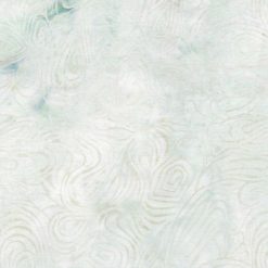 Swirls on Whip Cream Batik Cotton Fabric