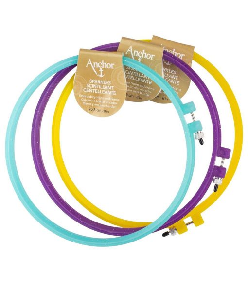 Anchor Sparkle Hoop - Image 2
