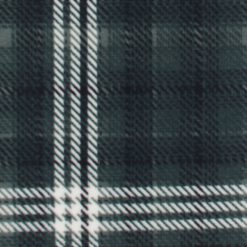 Green Sweater Plaid Anti Pill Fleece Fabric