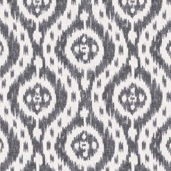 Surface Style 20.5  x 18  Ebony Ikat Tracery Peel   Stick Wallpaper