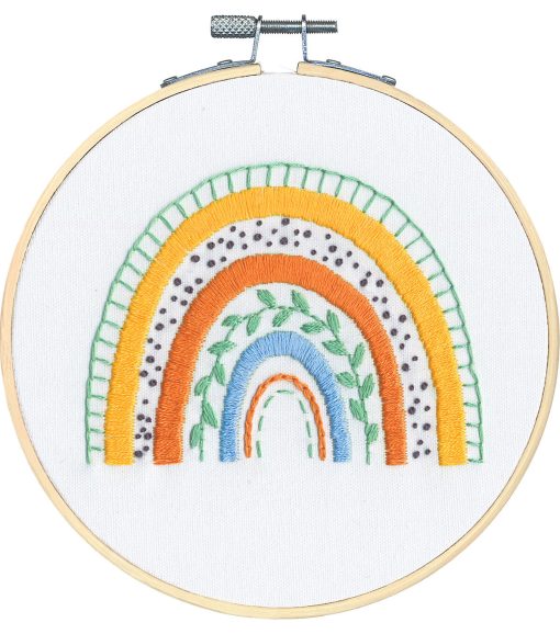 Dimensions Rainbow Embroidery Kit 6  Hoop - Image 3