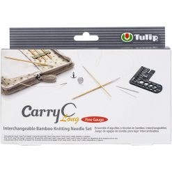 Tulip Carry C 13pc Interchangeable Bamboo Knitting Needle Set
