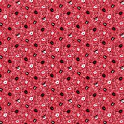 Fabric Traditions Red Dog Bandana Novelty Cotton Fabric