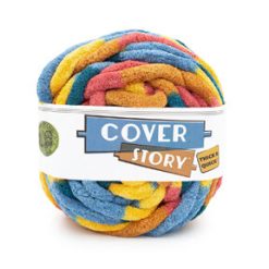 Lion Brand Cover Story Thick   Quick Blanket 39yds Jumbo Polyester Yarn