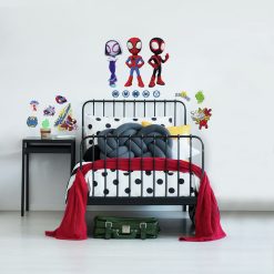 RoomMates 6 x 15 Spidey   His Amazing Friends Peel   Stick Wallpaper