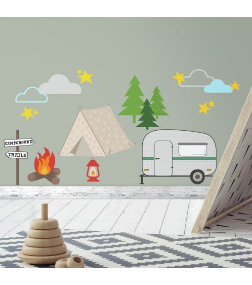 RoomMates Wall Decals Camping - Image 3