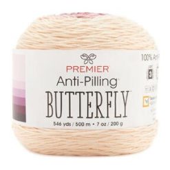 Premier Yarns Butterfly 546yds Light Weight Acrylic Yarn