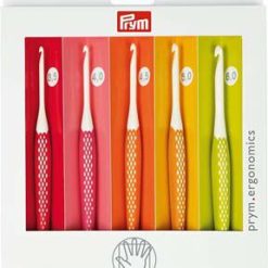 Prym Ergonomics Double Point Knitting Needles Set, Size US 1, 2, 4   6
