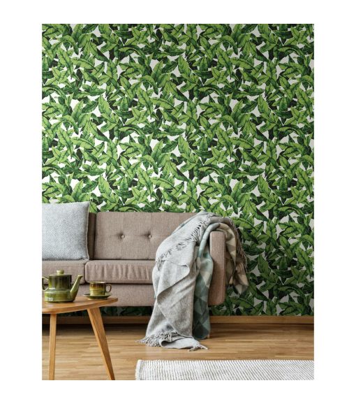 RoomMates Palm Leaf Peelable Wallpaper - Image 5