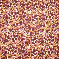 Orange   Red Floral Quilt Cotton Fabric by Keepsake Calico