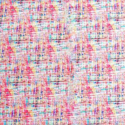 Multicolor Textured Burlap Cotton Fabric by Keepsake Calico