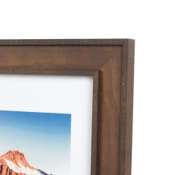 11 x 14 Matted to 8 x 10 Dual Tone Wood Portraint Frame by Hudson 43