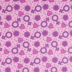 Girl Power Icons Blizzard Fleece Fabric