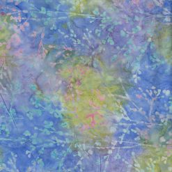 Hi Fashion Pastel Branches Batik Cotton Fabric