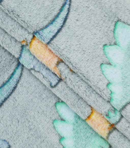 Sew Lush Dino Embossed Fleece Fabric - Image 2
