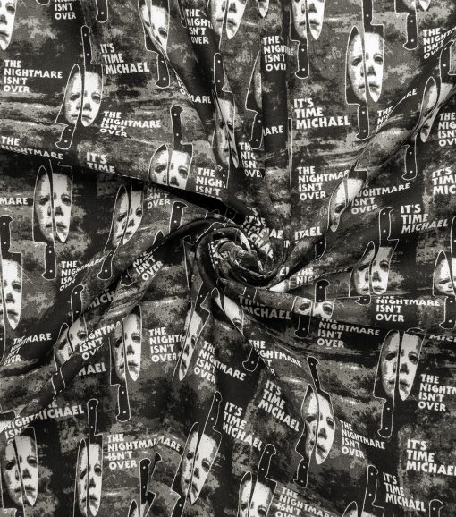 Halloween Nightmare Isnt Over Cotton Fabric - Image 4