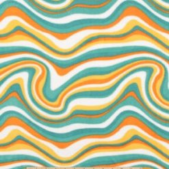 Women s Empowerment Geometric Swirls Anti Pill Fleece Fabric