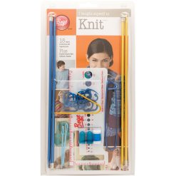 Boye I Taught Myself To Knit 18 Project Knitting Kit