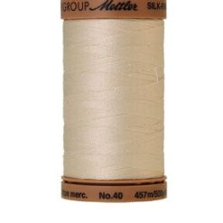 Mettler 500yd Silk Finish 40wt Cotton Thread 5ct