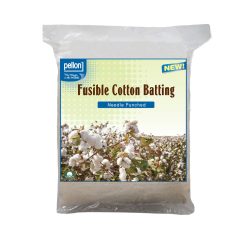 Pellon Needle Punched Fusible Cotton Batting Size 45 x 60