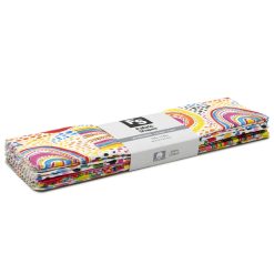 10 Multicolor Cotton Fabric Shapes 20ct by Keepsake Calico