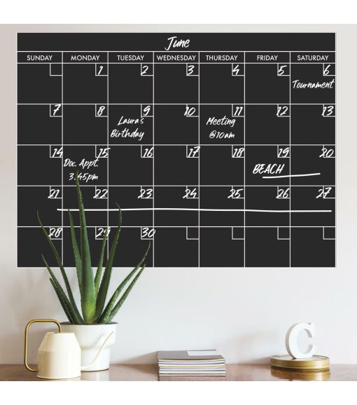 RoomMates Chalk Calendar Giant Wall Decals - Image 5
