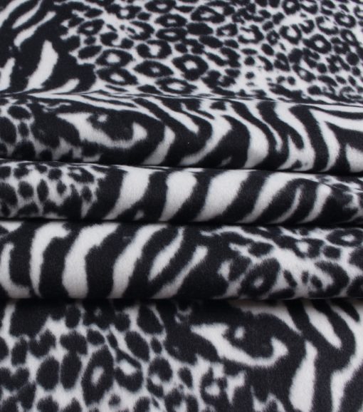 Multi Animal Blizzard Fleece Fabric - Image 2