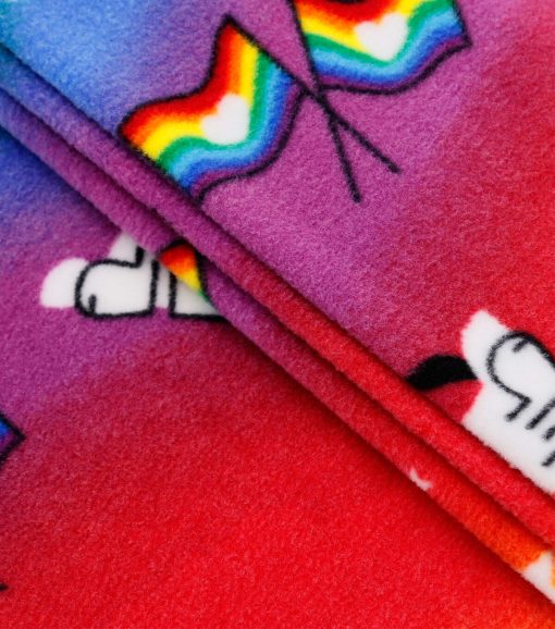 Pride Dogs Anti Pill Fleece Fabric - Image 2