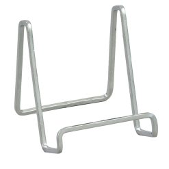 TRIPAR Silver Metal Square Wire Picture Stand