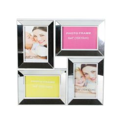 Northlight 14 Silver 4 Photo Collage Glass Frame