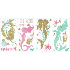 York Wallcoverings Wall Decals Mermaid