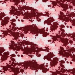 Pink Camouflage Anti Pill Fleece Fabric