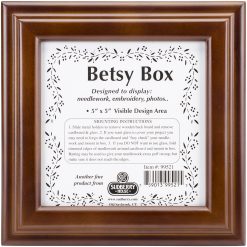 Sudberry House 8 Mahogany Betsy Square Box