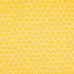 Yellow Honeycomb Quilt Cotton Fabric by Keepsake Calico