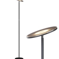 Brightech Sky LED Floor Lamp   Black