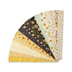 2.5 Bee Kind Cotton Fabric Strips 40pc