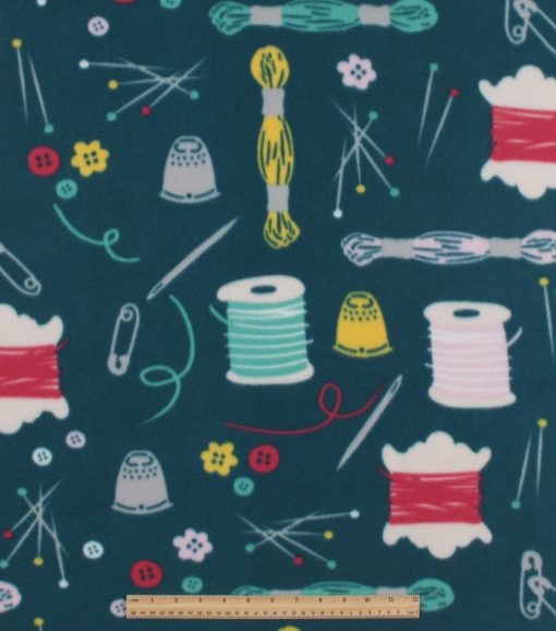 Sewing Tools Blizzard Prints Fleece Fabric - Image 2