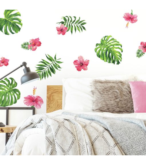 RoomMates Wall Decals Tropical Hibiscus Flower - Image 6