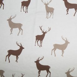 Deer Super Snuggle Flannel Fabric