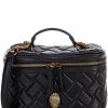 Kensington Quilted Leather Vanity Case