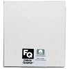 White 1 Piece Cotton Fabric Quarter