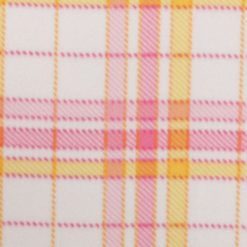 Pink   Yellow Plaid Blizzard Fleece Fabric