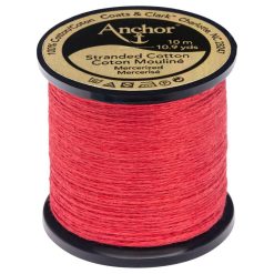 Anchor Cotton 10.9yd Pinks   Reds Cotton Embroidery Floss