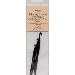 Double Ended Ebony Crochet Hooks