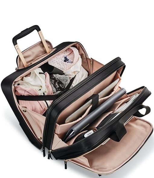 Mobile Solution Wheeled Office Upright Briefcase - Image 4