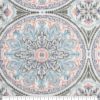Pastel Medallions Anti Pill Fleece Fabric