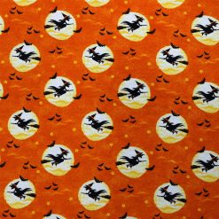 Witches   Moons Super Snuggle Flannel Fabric