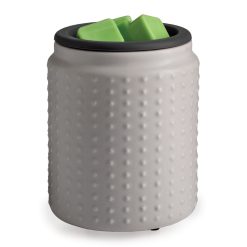 Candle Warmers 5 Gray Textured Candle Warmer